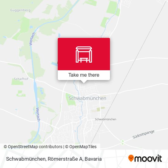 Schwabmünchen, Römerstraße A map