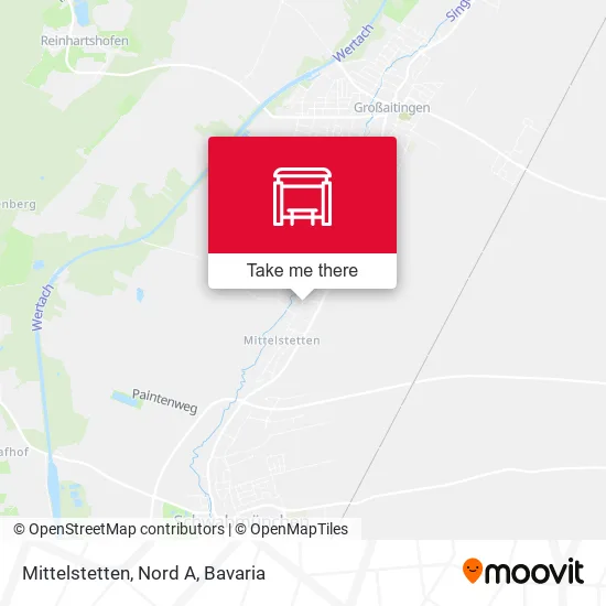 Карта Mittelstetten, Nord A