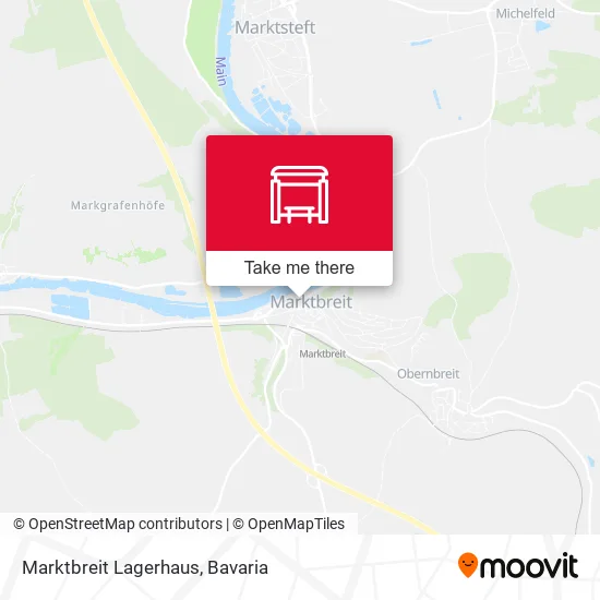 Карта Marktbreit Lagerhaus