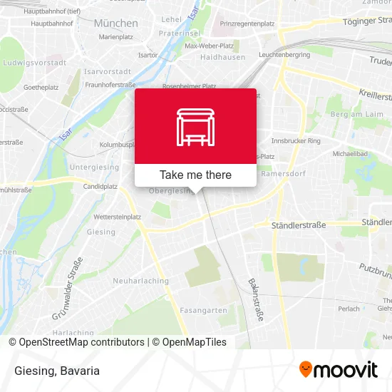 Карта Giesing