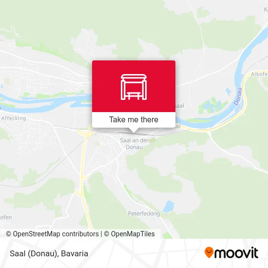 Карта Saal (Donau)