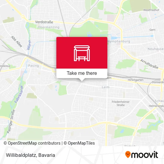 Карта Willibaldplatz