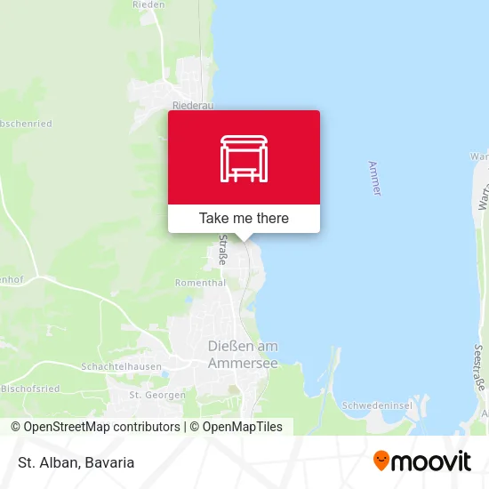 Карта St. Alban