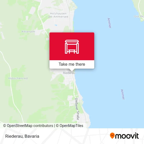 Карта Riederau