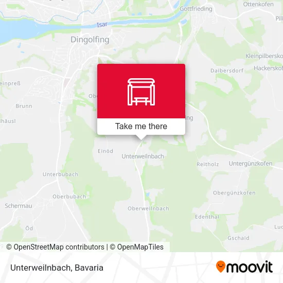 Карта Unterweilnbach