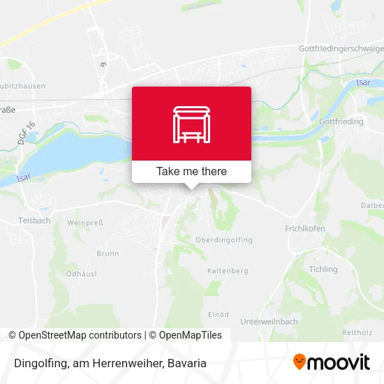 Карта Dingolfing, am Herrenweiher