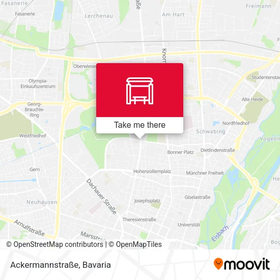 Карта Ackermannstraße