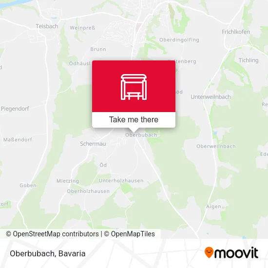 Карта Oberbubach