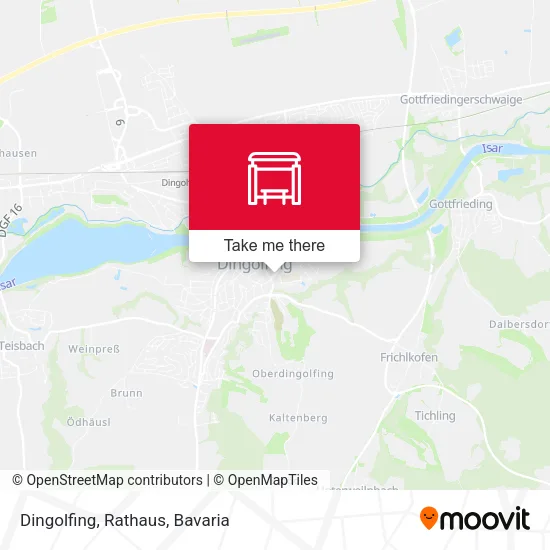 Карта Dingolfing, Rathaus