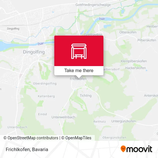 Карта Frichlkofen