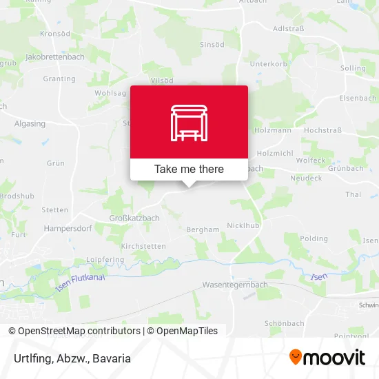 Карта Urtlfing, Abzw.