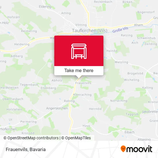 Карта Frauenvils
