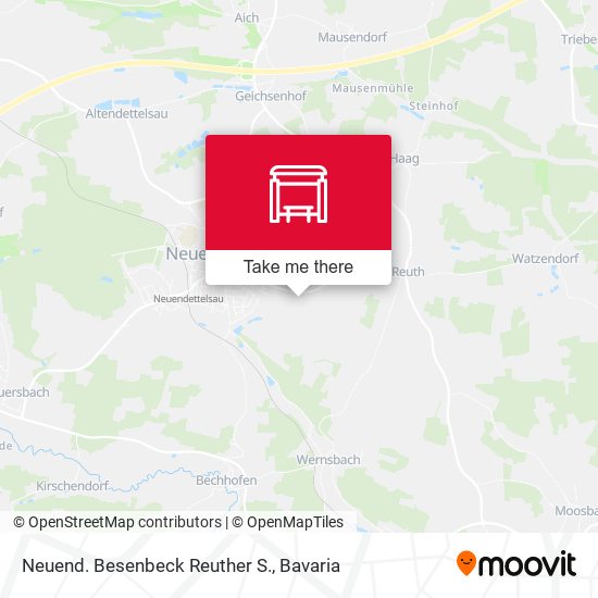 Neuend. Besenbeck Reuther S. map
