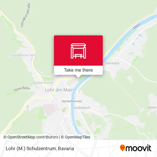 Карта Lohr (M.) Schulzentrum