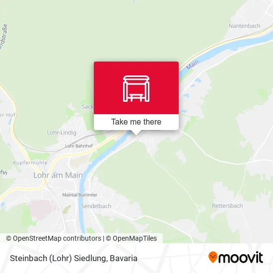 Карта Steinbach (Lohr) Siedlung