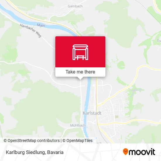 Карта Karlburg Siedlung
