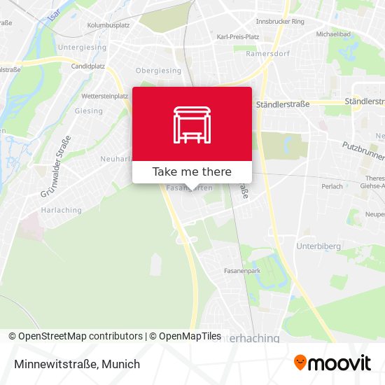 Карта Minnewitstraße