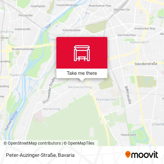 Карта Peter-Auzinger-Straße
