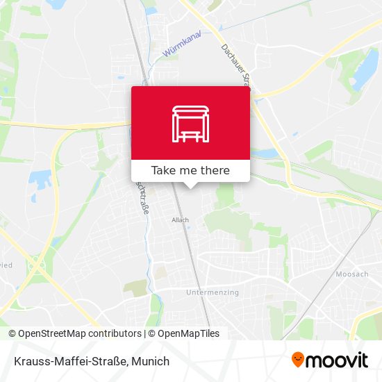 Krauss-Maffei-Straße map