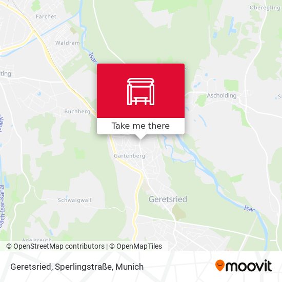 Geretsried, Sperlingstraße map