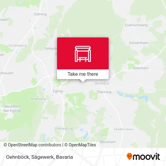 Карта Oehnböck, Sägewerk