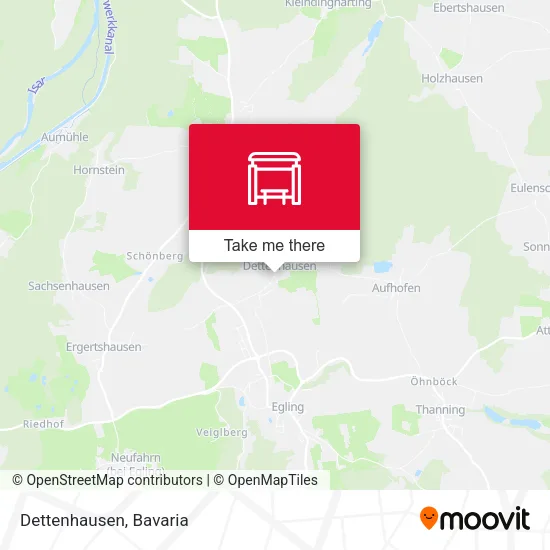 Карта Dettenhausen