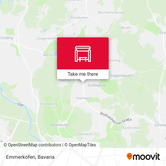 Карта Emmerkofen