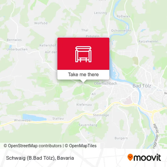 Карта Schwaig (B.Bad Tölz)