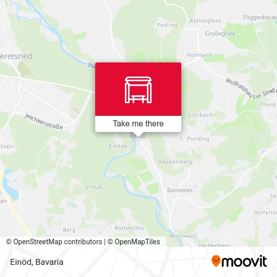 Карта Einöd