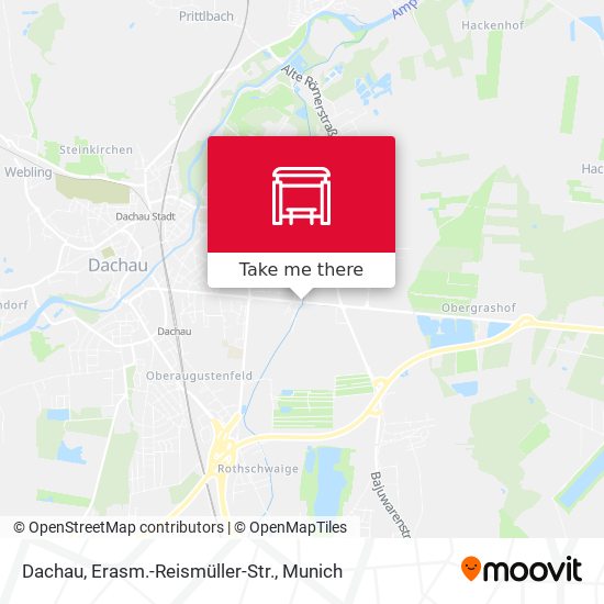 Dachau, Erasm.-Reismüller-Str. map