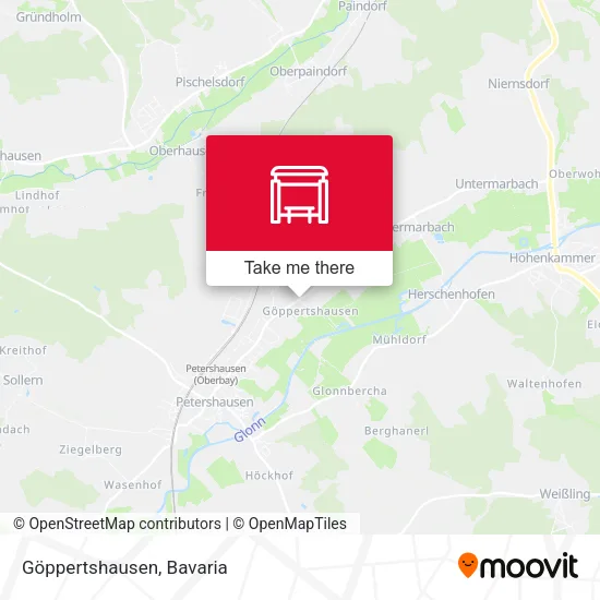 Карта Göppertshausen