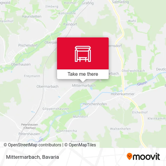 Карта Mittermarbach