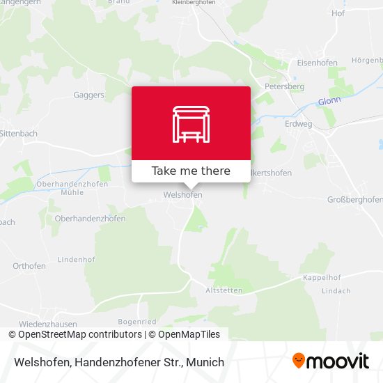 Welshofen, Handenzhofener Str. map