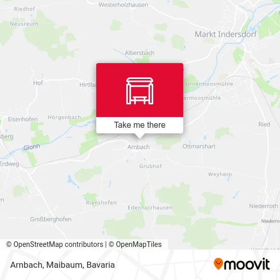 Карта Arnbach, Maibaum