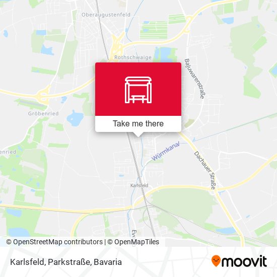 Karlsfeld, Parkstraße map