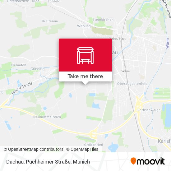 Dachau, Puchheimer Straße map