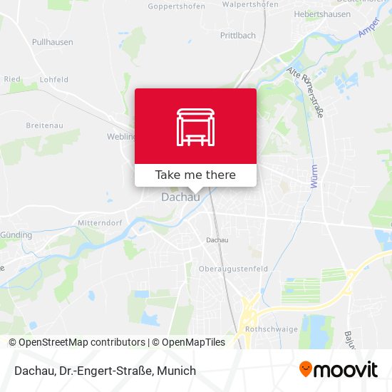 Dachau, Dr.-Engert-Straße map
