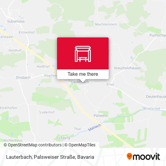 Lauterbach, Palsweiser Straße map