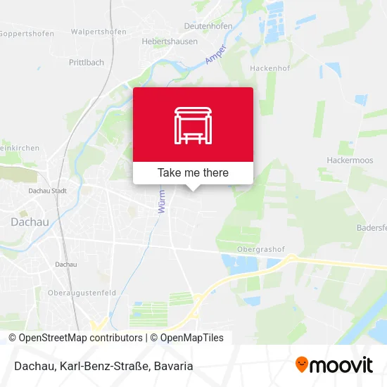 Карта Dachau, Karl-Benz-Straße