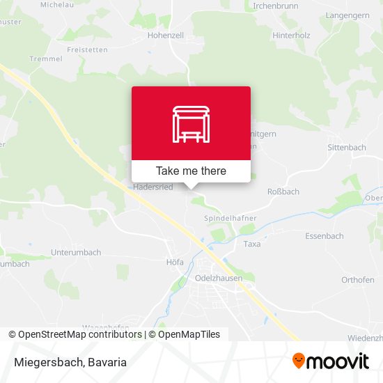 Карта Miegersbach