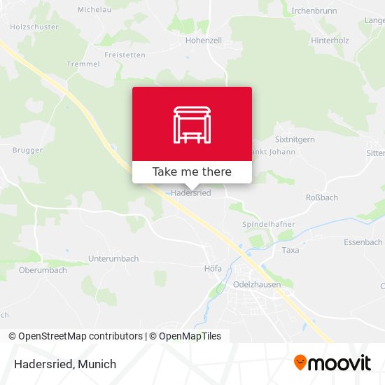 Карта Hadersried