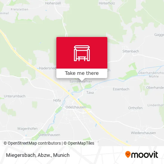 Карта Miegersbach, Abzw.