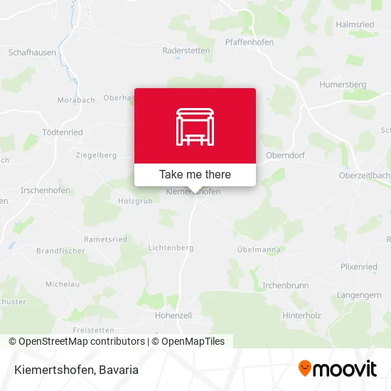Карта Kiemertshofen