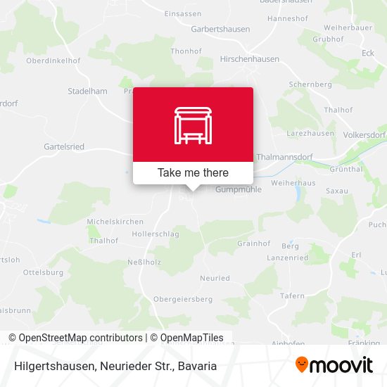 Hilgertshausen, Neurieder Str. map