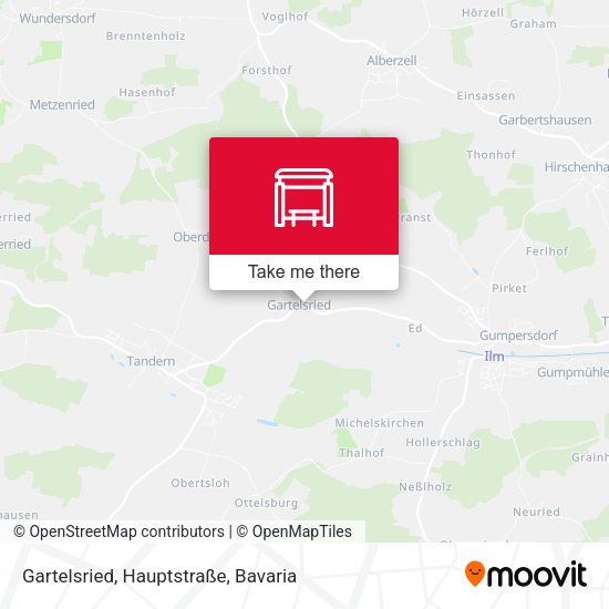 Gartelsried, Hauptstraße map