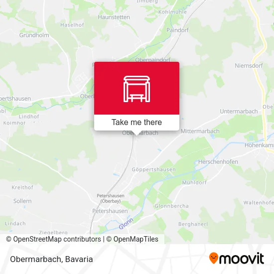Карта Obermarbach