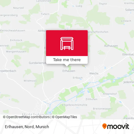 Карта Erlhausen, Nord