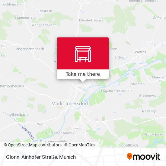 Glonn, Ainhofer Straße map