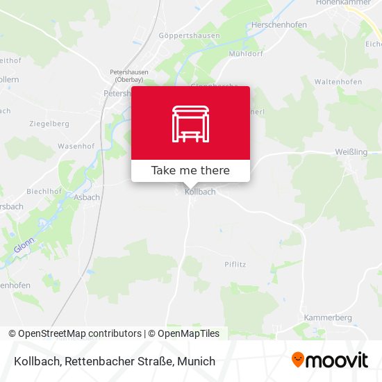 Kollbach, Rettenbacher Straße map