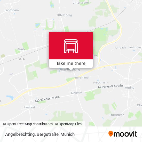 Angelbrechting, Bergstraße map